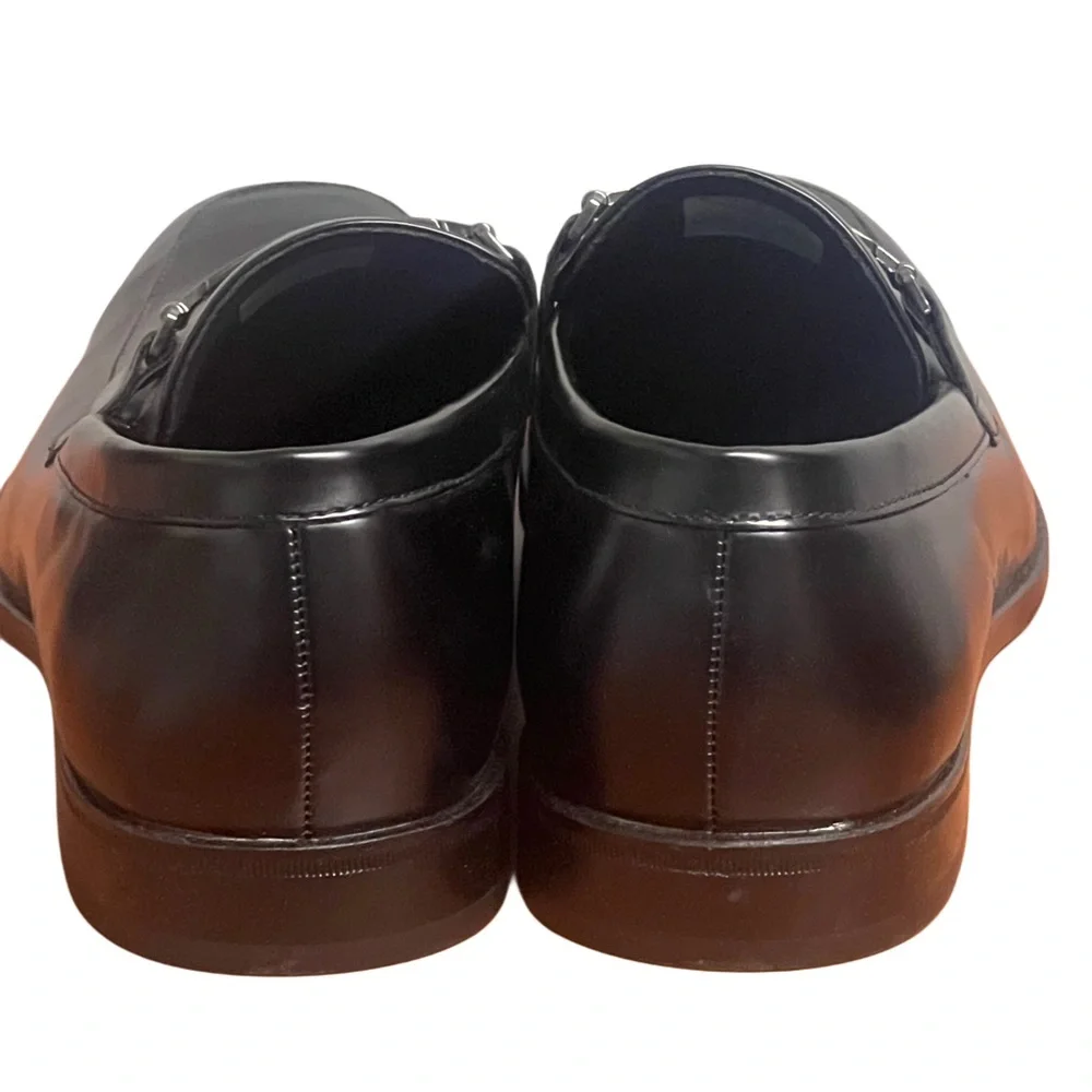 NWT Men’s Guess Hoyt Black Slip On Dress Shoe Size 10.5